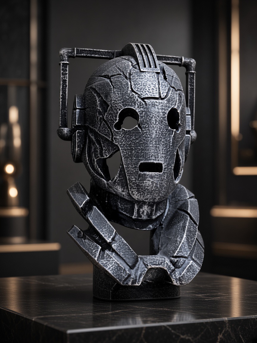 مجسمه سایبرمن دکتر هو | فیگور Cyberman کلکسیونی و دکوری