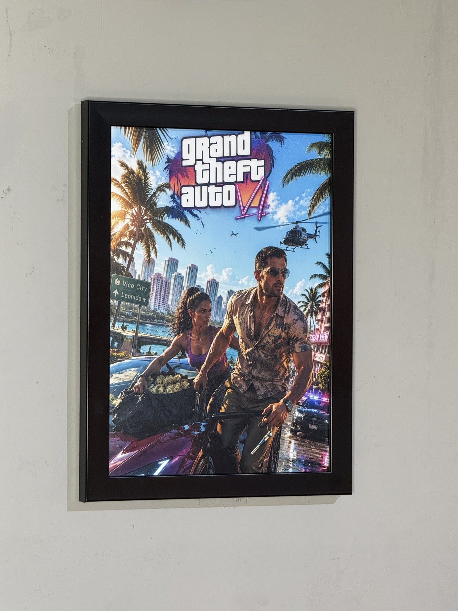 تابلو GTA VI سایز A4