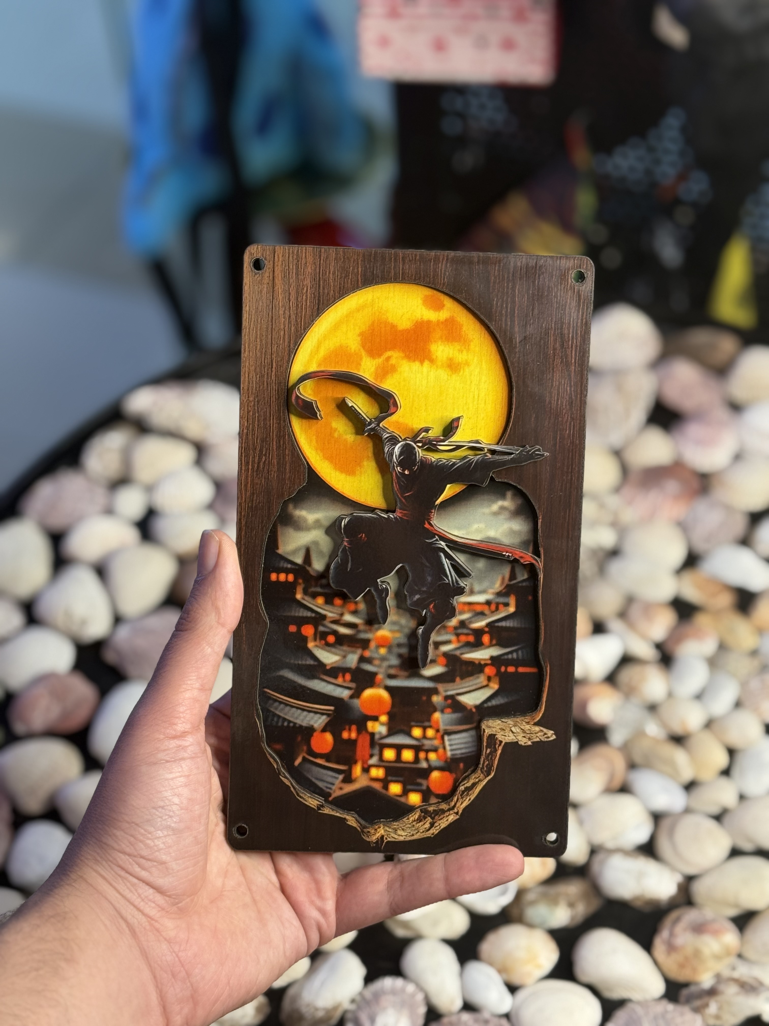 تابلو طرح سامورایی